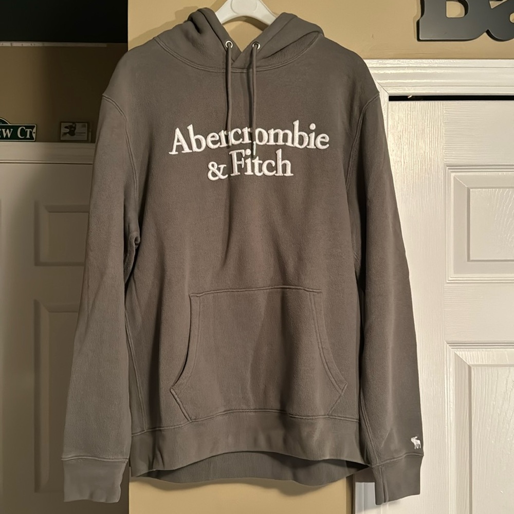 Abercrombie & Fitch - Men’s Hoodie - Olive Green